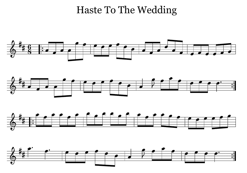 haste to the wedding north atlantic tune list haste to the wedding sheet music